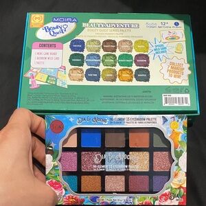 Moira Beauty Quest Eyeshadow Palette and día and noche palette bundle